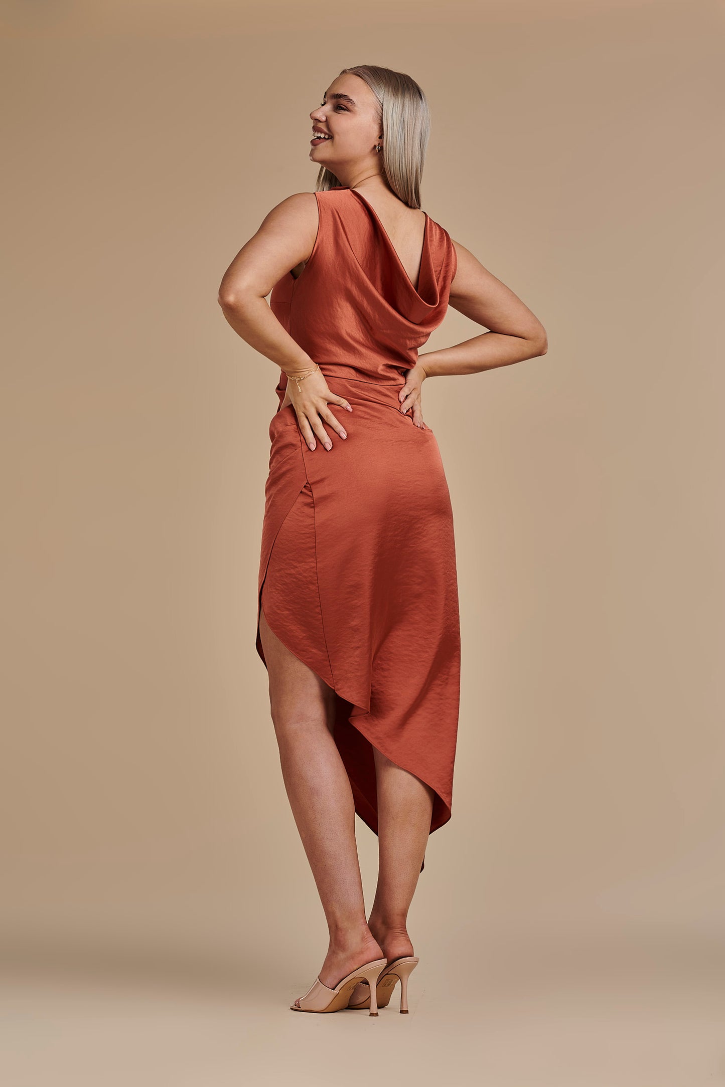Sophia in Burnt orange